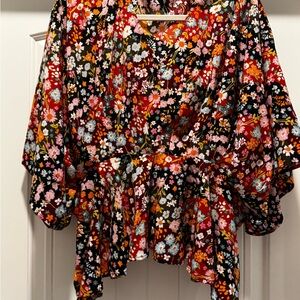 Floral Women's Top - Multicolor